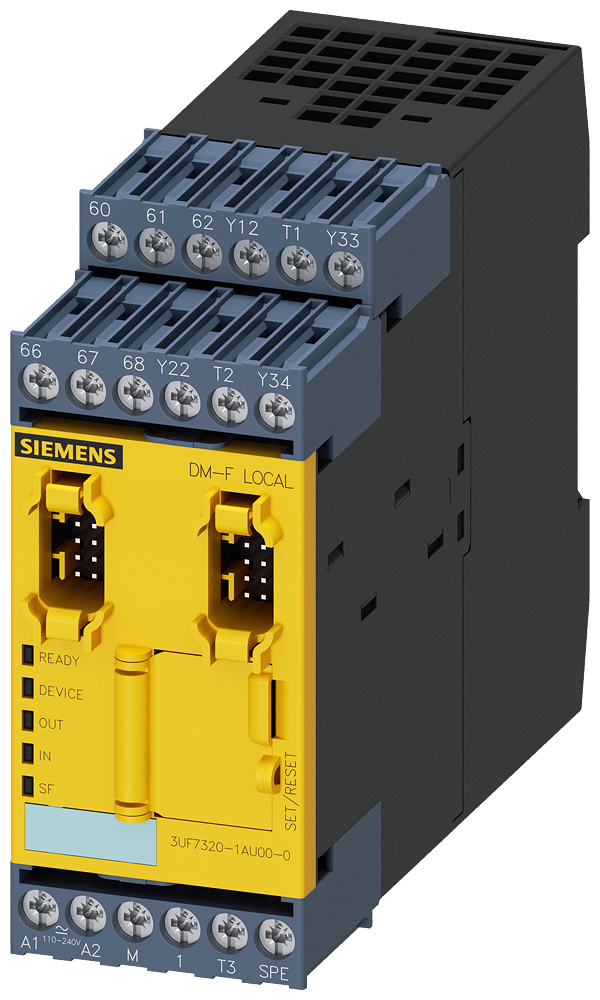 [Imagem do produto MOD. DIG. SIMOCODE 110-240V F-SAFE LOCAL 3UF73201AU000 SIEMENS]