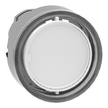 [Imagem CABEÇOTE PARA BOTÃO Ø22MM METÁLICO RETORNO POR MOLA COM 6 PASTILHAS COLORIDAS ZB4BA98 SCHNEIDER]