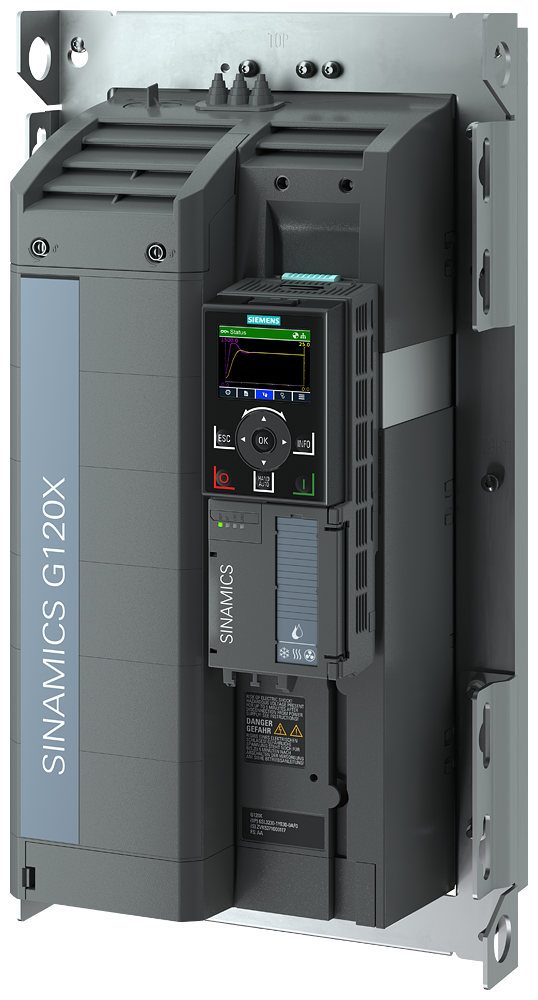 INVERSOR DE FREQUÊNCIA SINAMICS G120X IP20 PT FRAME FSD 6SL32616GD000BA0 SIEMENS