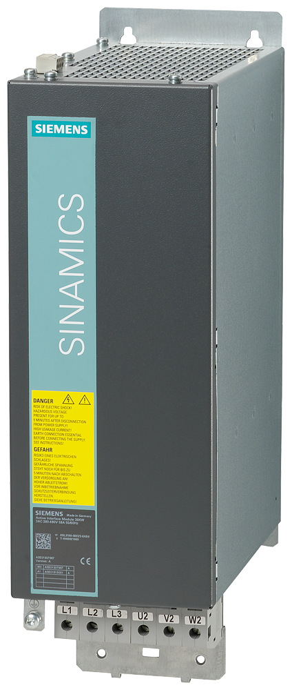 [Imagem MÓDULO DE INTERFACE TRIFÁSICO 36KW 58A 380/480V 50/60HZ SINAMICS S120 6SL31000BE236AB0 SIEMENS]