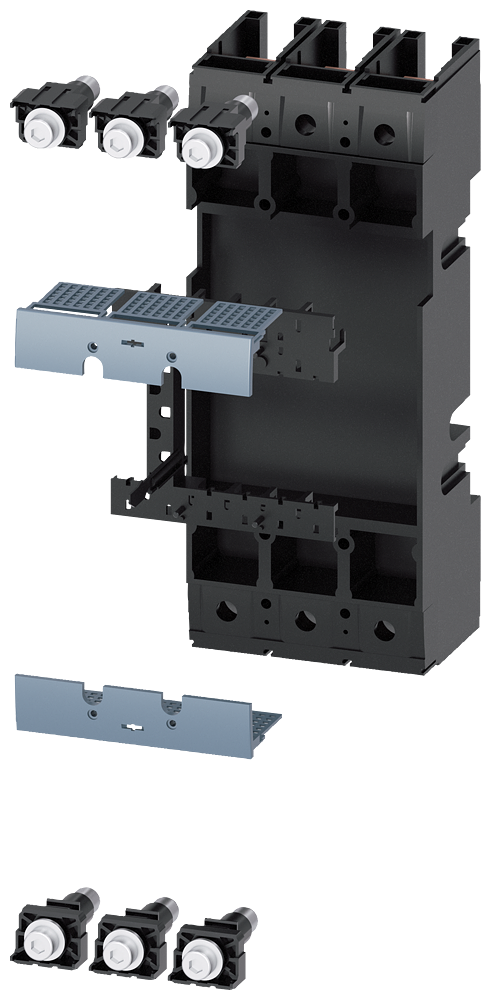 [Imagem UNIDADE DE ENCAIXE CONJUNTO DE MONTAGEM COMPLETO ACESSÓRIOS PARA: DISJUNTOR D 3VA91230KP00 SIEMENS]