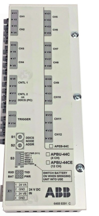 [Imagem UNIDADE RAMIFICAÇÃO PARA INVERSOR DE FREQUÊNCIA APBU44C 64669982 ABB]