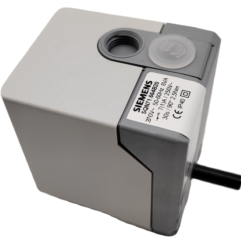 [Imagem do produto ATUADOR DE SERVOMOTOR SIEMENS 0,55KW 230V 50/60HZ SQN71664B20]