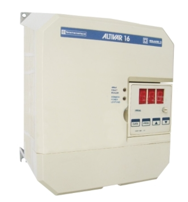 [Imagem INVERSOR  DE FREQUÊNCIA MONOFÁSICO 0.37KW 2.1A 200/240V 50/60HZ ATV16 ATV16U09M2 SCHNEIDER]