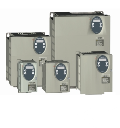 [Imagem INVERSOR DE FREQUÊNCIA TRIFÁSICO 2,2KW 6,7A 380/500V 50/60HZ ATV31HU22N4 SCHNEIDER]