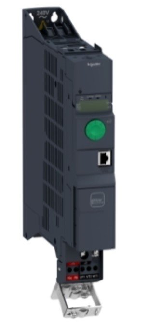 [Imagem INVERSOR  DE FREQUÊNCIA MONOFÁSICO 0.75KW 4.8A 200/240V 50/60HZ ATV320U07M2B SCHNEIDER]