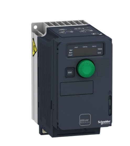 [Imagem INVERSOR DE FREQUÊNCIA TRIFÁSICO 0.75KW 4.8A 200/240V 50/60HZ ATV320U07M3C SCHNEIDER]