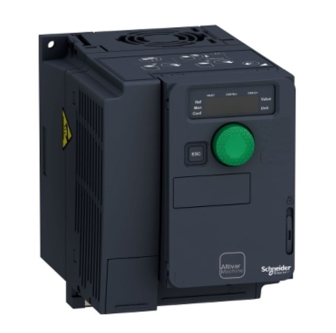 [Imagem INVERSOR DE FREQUÊNCIA TRIFÁSICO 1,1KW 6,9A 200/240V 50/60HZ ATV320U11M3C SCHNEIDER]
