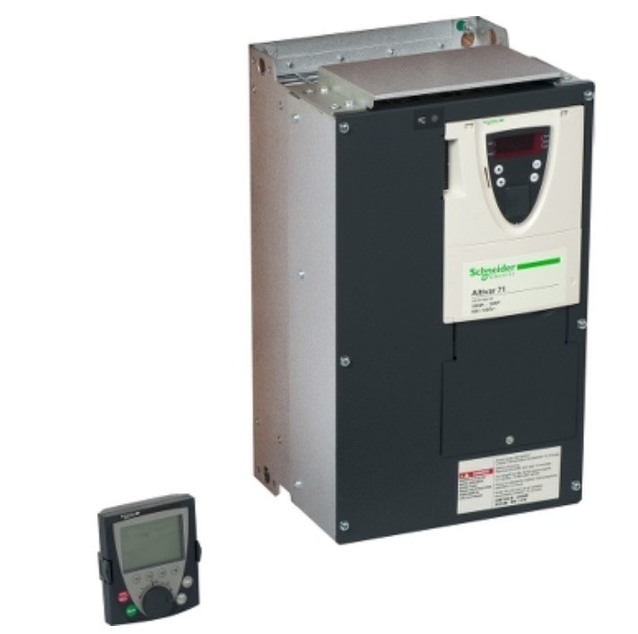 [Imagem INVERSOR DE FREQUÊNCIA TRIFÁSICO 30KW 35A 500/690V 50/60HZ ATV71HD30Y SCHNEIDER]