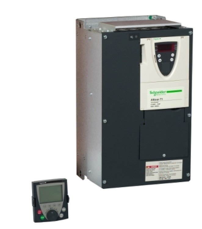 [Imagem INVERSOR DE FREQUÊNCIA TRIFÁSICO 2,2KW 4A 500/690V 50/60HZ ATV71HU22Y SCHNEIDER]