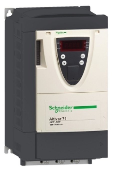 [Imagem INVERSOR DE FREQUÊNCIA TRIFÁSICO 4KW 10,5A 380/480V 50/60HZ ATV71HU40N4Z SCHNEIDER]