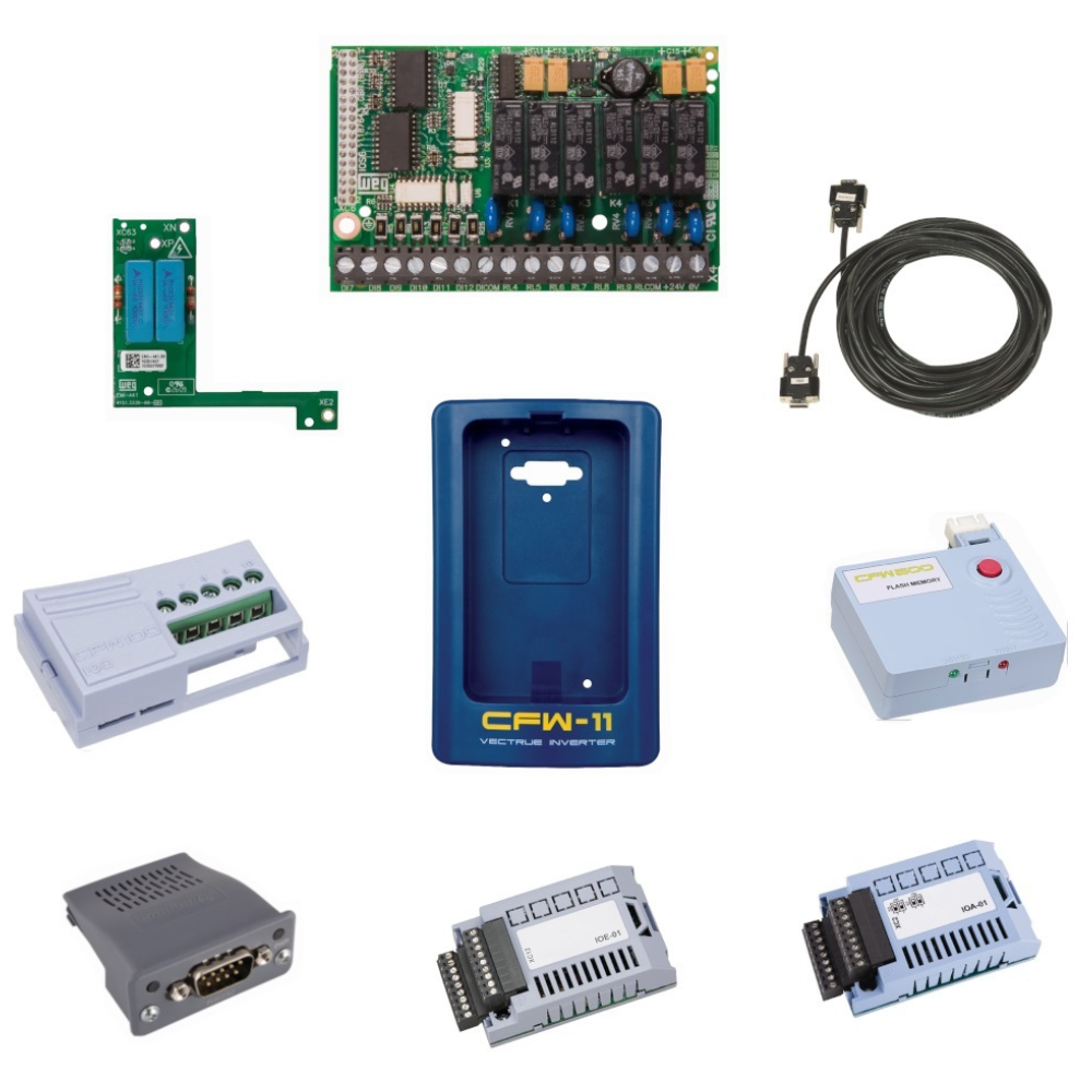 [Imagem CONJUNTO MÓDULO DE COMUNICAÇÃO SSW900-CPDP-N 12966001 WEG]