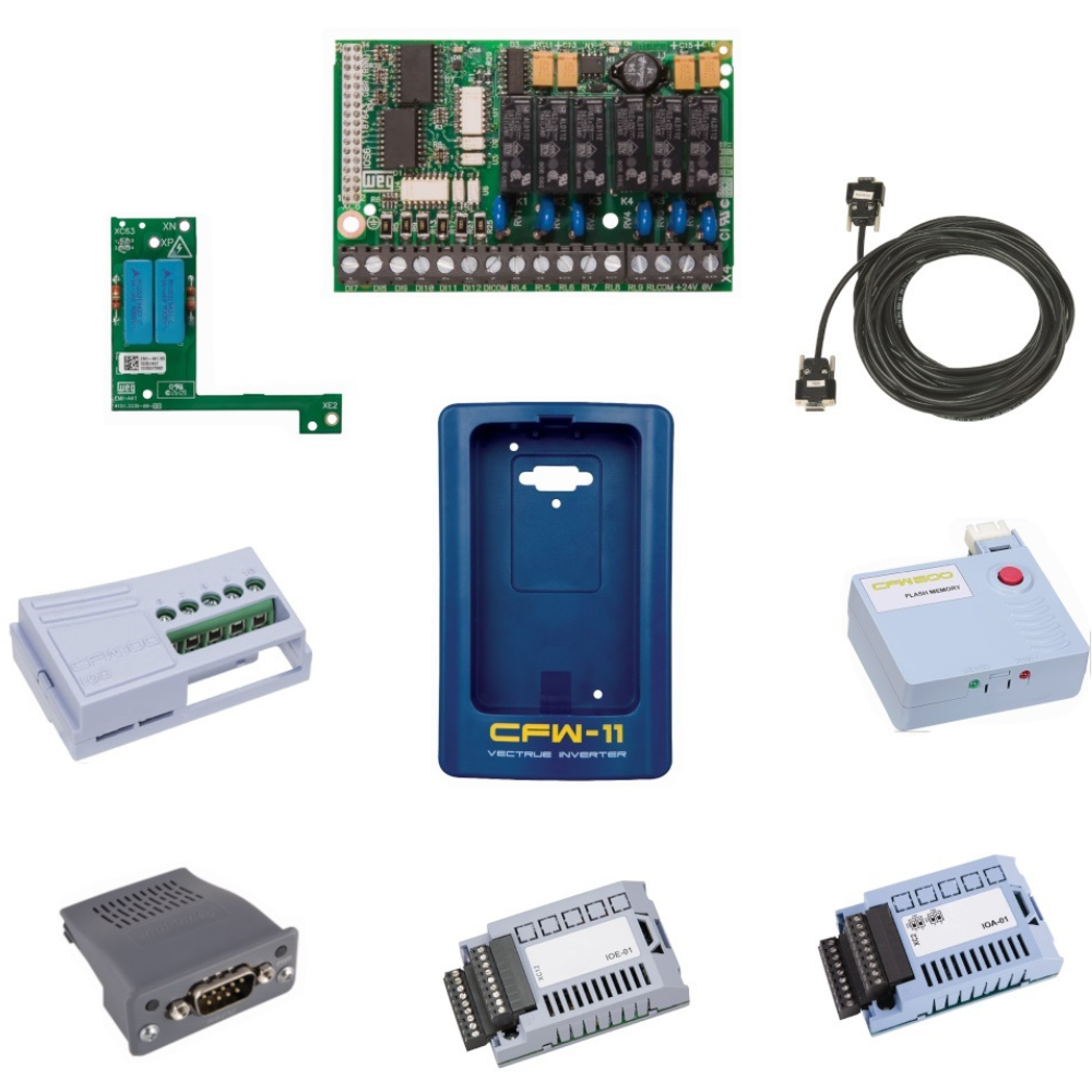 CONJUNTO DE MOLDURA INTERFACE REM SSW900-KMD-CB07 13469208 WEG