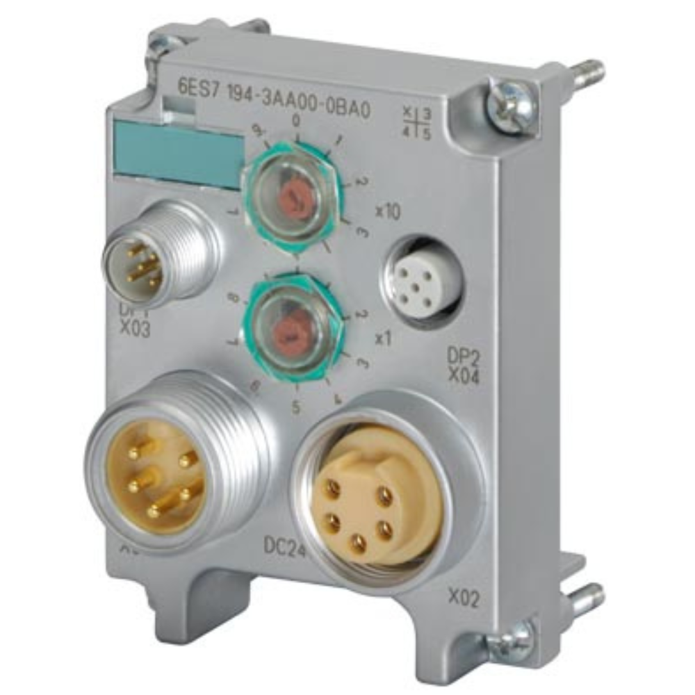 [Imagem do produto BLOCO CONEXÃO 2XM12 E 2X7/8 6ES71943AA000BA0 SIEMENS]