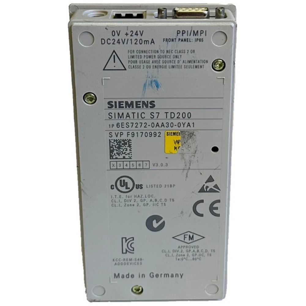 DISPLAY DE TEXTO SIMATIC TD 200 V3 PARA S7-200 COM CABO 2.5M SIMATIC S7 6ES72720AA300YA1 SIEMENS automacao-acessorios-6ES72720AA300YA1 (3).png