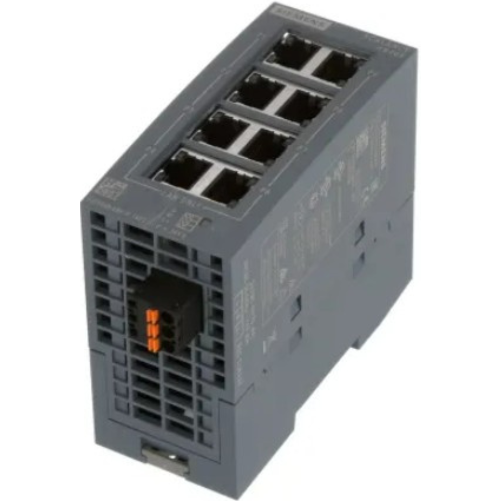 MÓDULO COMUNICAÇÃO INDUSTRIAL SCALANCE XB008 8 PORTAS ETHERNET 24V CA CC 6GK50080BA101AB2 SIEMENS automacao-acessorios-6GK50080BA101AB2 (3).png