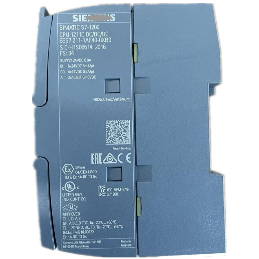 CONTROLADOR CPU 1211-C 24V DC 50KB SIMATIC S7-1200 6ES72111AE400XB0 SIEMENS automacao-clp-6ES72111AE400XB0 (3).png