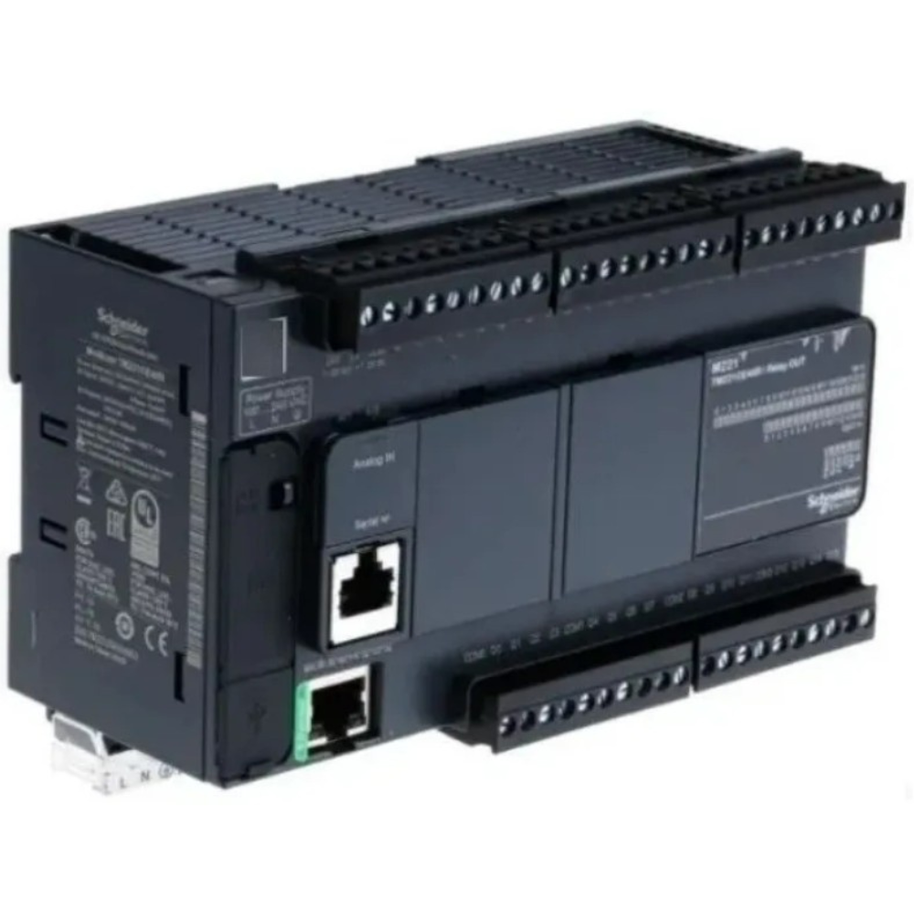 CONTROLADOR LÓGICO PROGRAMÁVEL MODICON M221 40 E/S SAÍDA A RELÉ TM221CE40R SCHNEIDER automacao-clp-TM221CE40R (2).png
