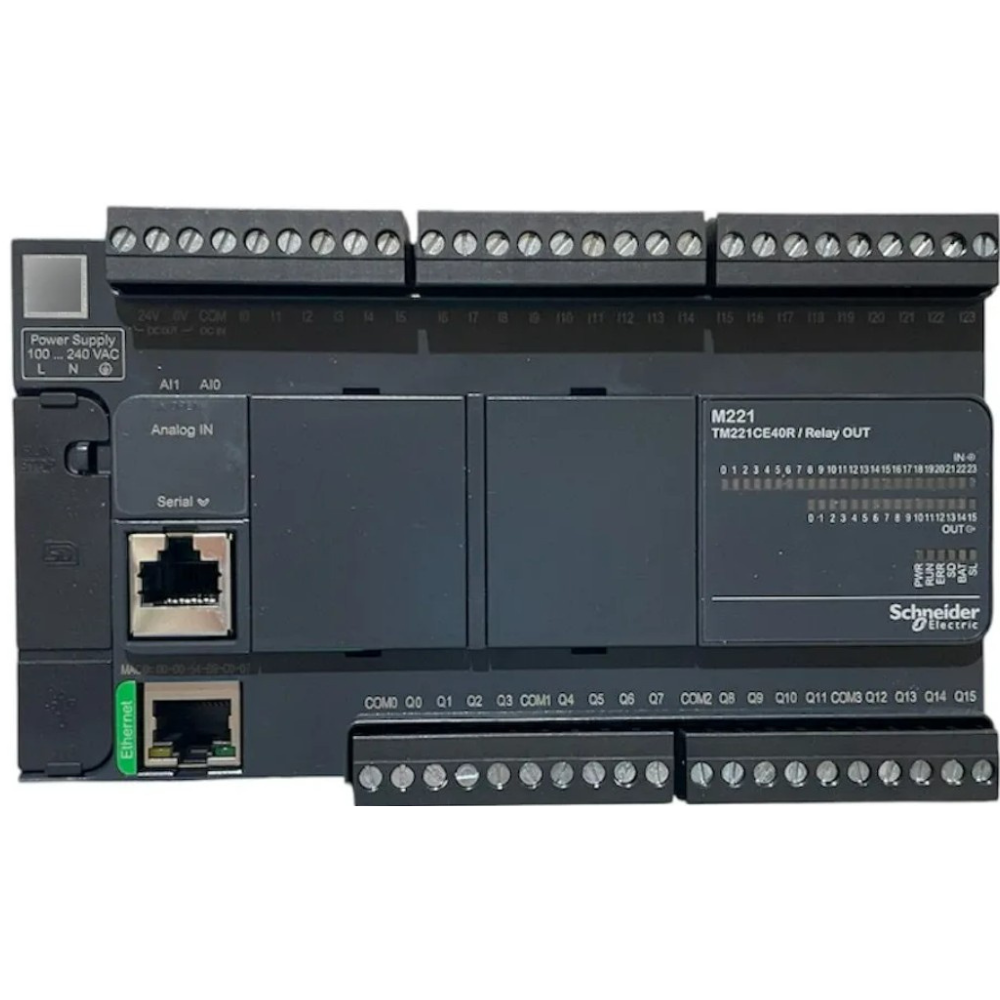 CONTROLADOR LÓGICO PROGRAMÁVEL MODICON M221 40 E/S SAÍDA A RELÉ TM221CE40R SCHNEIDER automacao-clp-TM221CE40R (3).png
