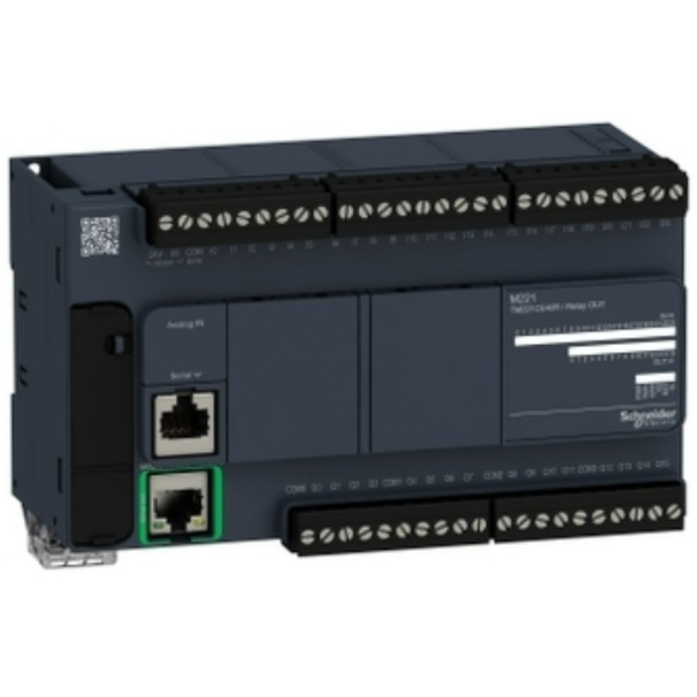 [Imagem CONTROLADOR LÓGICO PROGRAMÁVEL MODICON M221 40 E/S SAÍDA A RELÉ TM221CE40R SCHNEIDER]