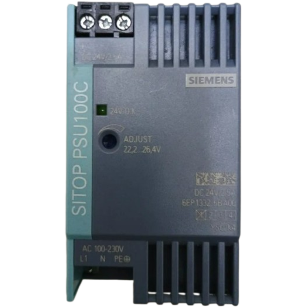 FONTE SITOP PSU100C ENTRADA 120/230VAC SAÍDA 24V 2.5A 6EP13325BA00 SIEMENS automacao-fonte-6EP13325BA00 (3).png