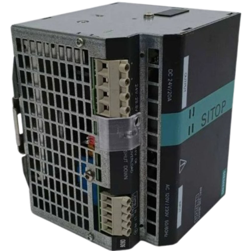 FONTE DE ALIMENTAÇÃO ESTABILIZADA ENTRADA 120/230VCA SAÍDA 24VCC 20A 50/60HZ SITOP 6EP13363BA00 SIEMENS automacao-fonte-6EP13363BA00 (5).png