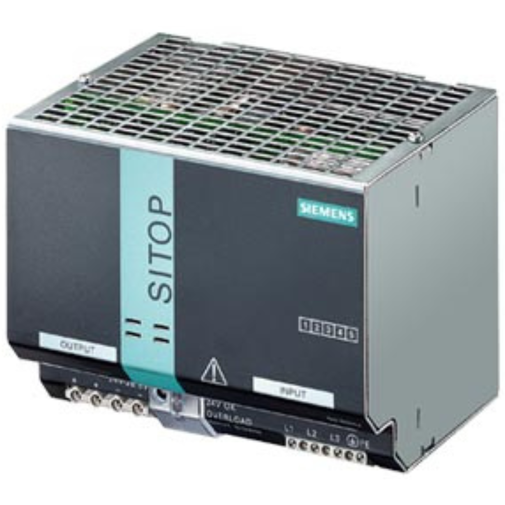 [Imagem FONTE DE ALIMENTAÇÃO ESTABILIZADA ENTRADA 120/230VCA SAÍDA 24VCC 20A 50/60HZ SITOP 6EP13363BA00 SIEMENS]