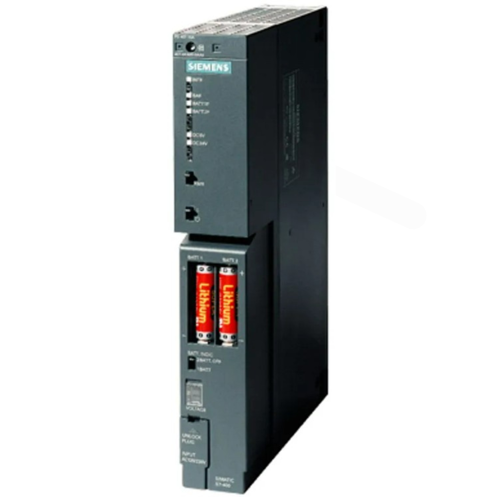 [Imagem FONTE DE ALIMENTAÇÃO 4A ENTRADA 120/230V SAÍDA 5VCC SIMATIC S7-400 6ES74070DA020AA0 SIEMENS]