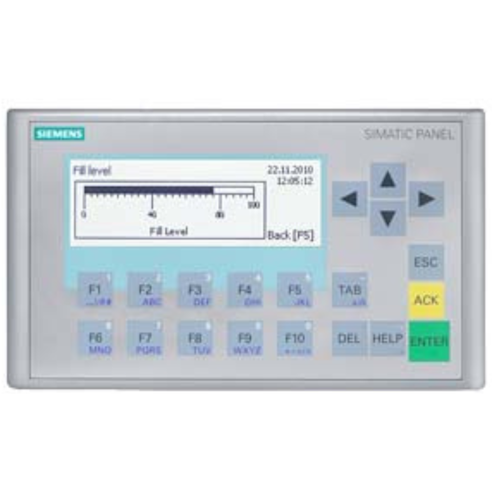 [Imagem IHM SIMATIC KP300 BASIC MONO PN 3" PRETO E BRANCO 6AV66470AH113AX0 SIEMENS]