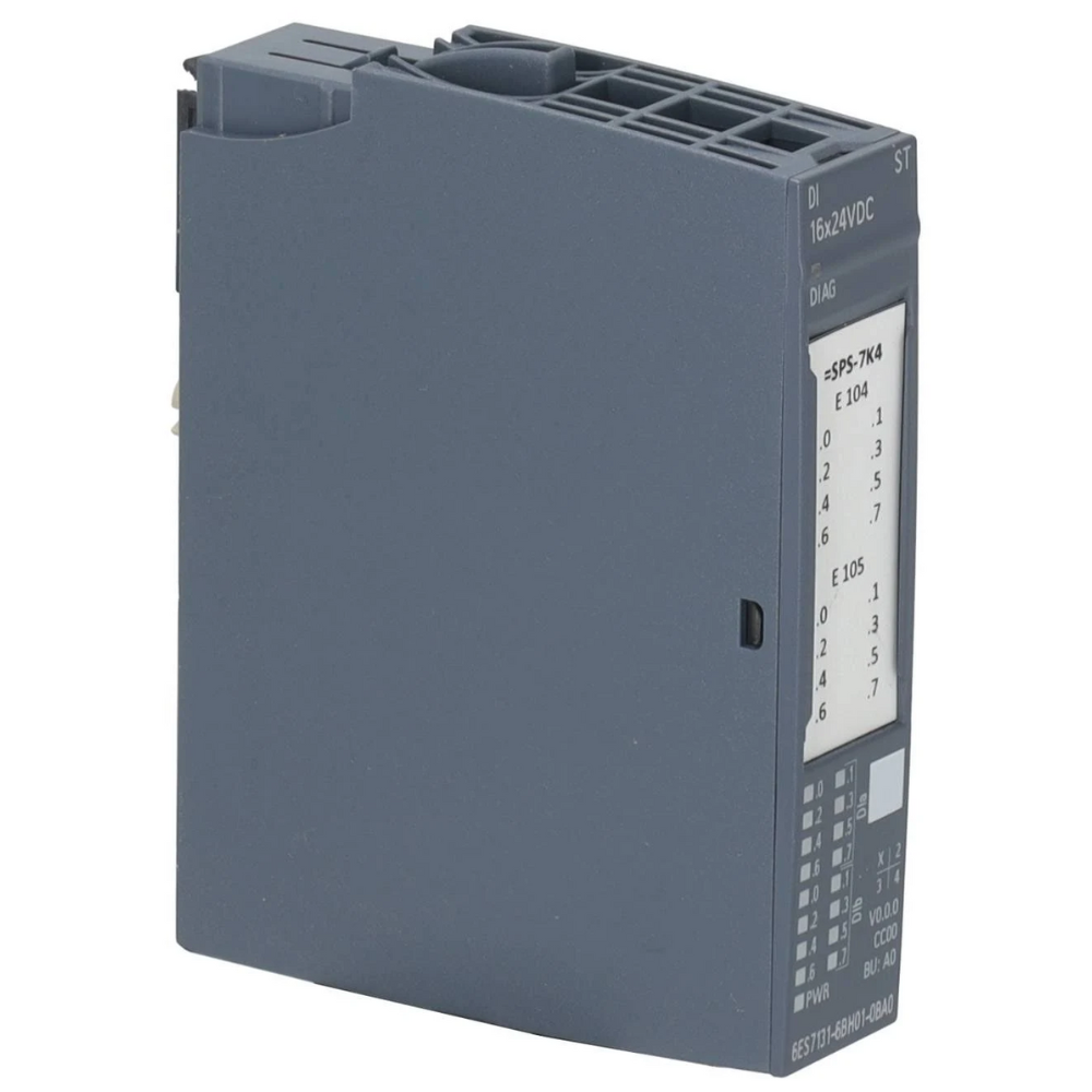 MÓDULO DE ENTRADA DIGITAL 16X24VDC SIMATIC ET 200SP 6ES71316BH010BA0 SIEMENS automacao-modulo-6ES71316BH010BA0 (3).png