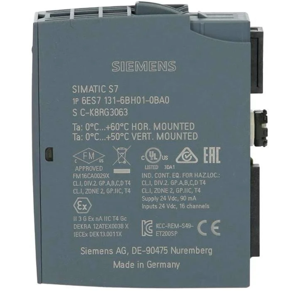 MÓDULO DE ENTRADA DIGITAL 16X24VDC SIMATIC ET 200SP 6ES71316BH010BA0 SIEMENS automacao-modulo-6ES71316BH010BA0 (4).png