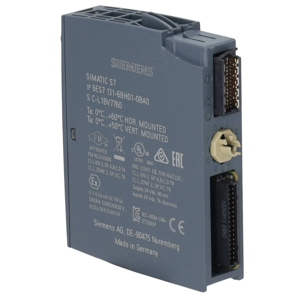 MÓDULO DE ENTRADA DIGITAL 16X24VDC SIMATIC ET 200SP 6ES71316BH010BA0 SIEMENS automacao-modulo-6ES71316BH010BA0 (5).png