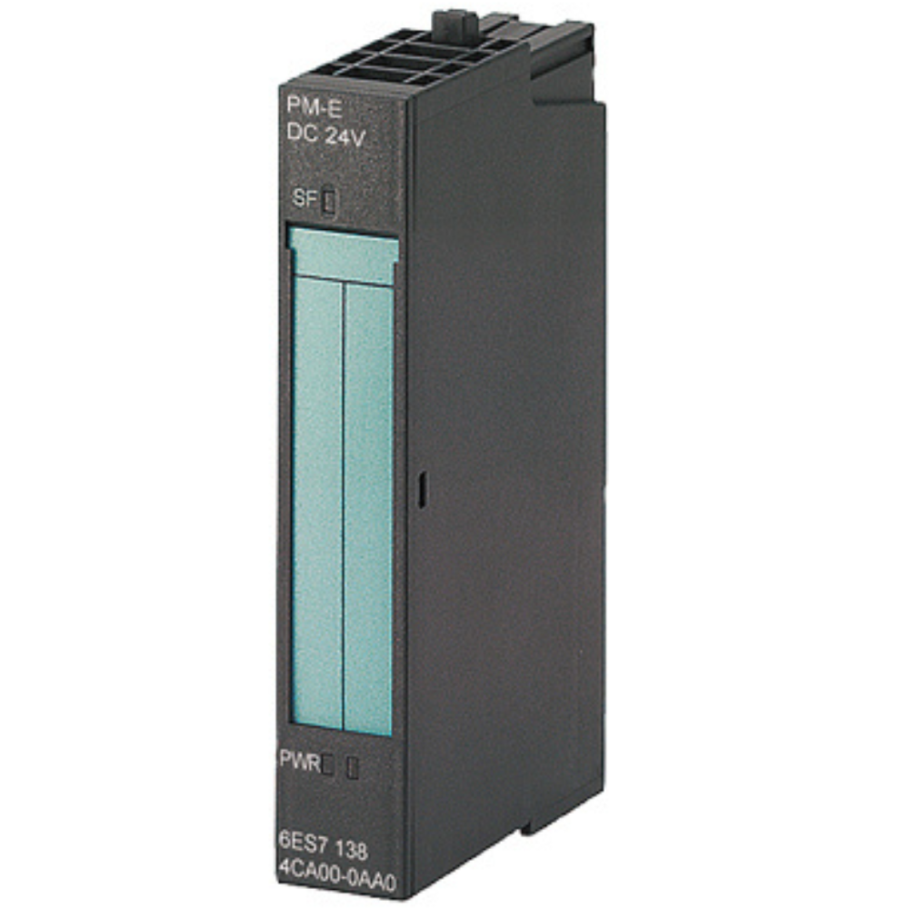 [Imagem MÓDULO DE ALIMENTAÇÃO PM-E 24VCC PARA ET 200S SIMATIC DP 6ES71384CA010AA0 SIEMENS]