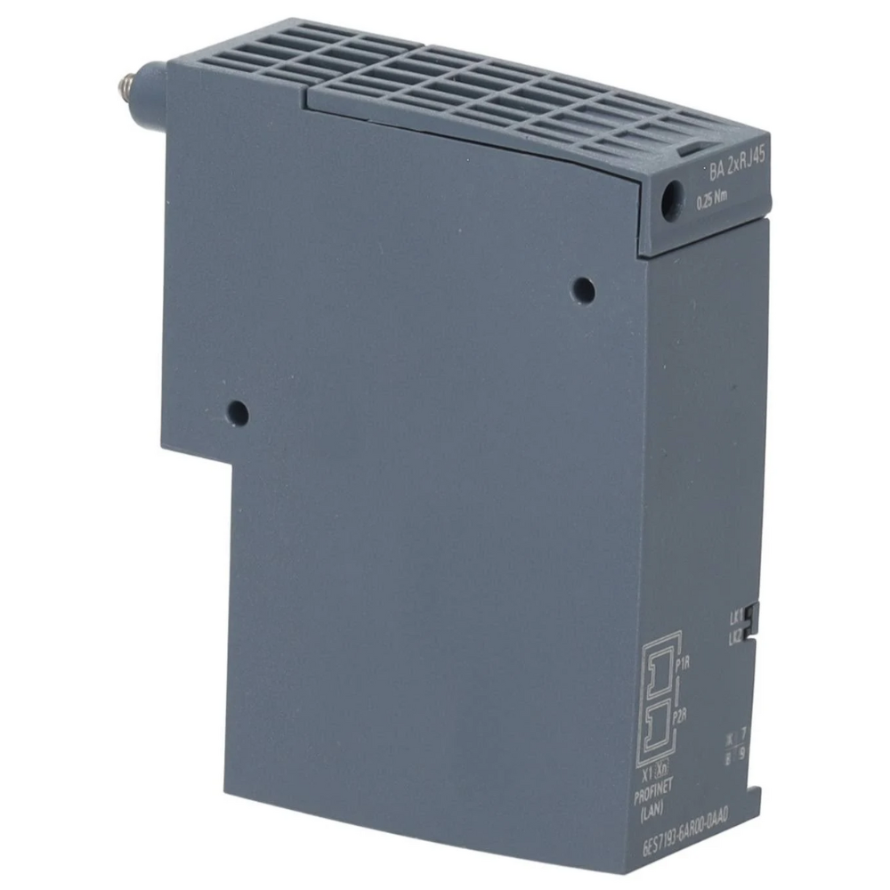 MÓDULO ADAPTADOR PROFINET BA 2XRJ45 SIMATIC ET 200SP 6ES71936AR000AA0 SIEMENS automacao-modulo-6ES71936AR000AA0 (3).png