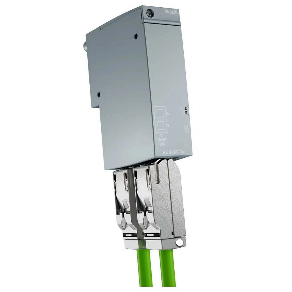 MÓDULO ADAPTADOR PROFINET BA 2XRJ45 SIMATIC ET 200SP 6ES71936AR000AA0 SIEMENS automacao-modulo-6ES71936AR000AA0 (5).png