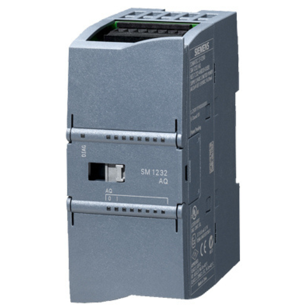 [Imagem MÓDULO SAÍDA ANALÓGICA SM 1232 4 AO +/-10 V 14 BITS OU 0/20 MA/4/20 MA 13 BITS SIMATIC S7-1200 6ES72324HD320XB0 SIEMENS]