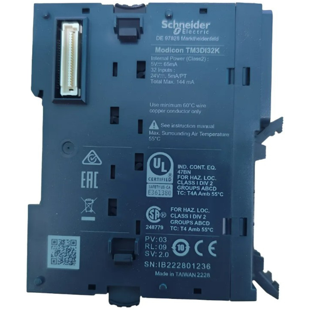 MÓDULO ENTRADA DIGITAL 32E SINK/SOURCE HE10 24VCC IP20 TM3DI32K SCHNEIDER automacao-modulo-TM3DI32K (5).png