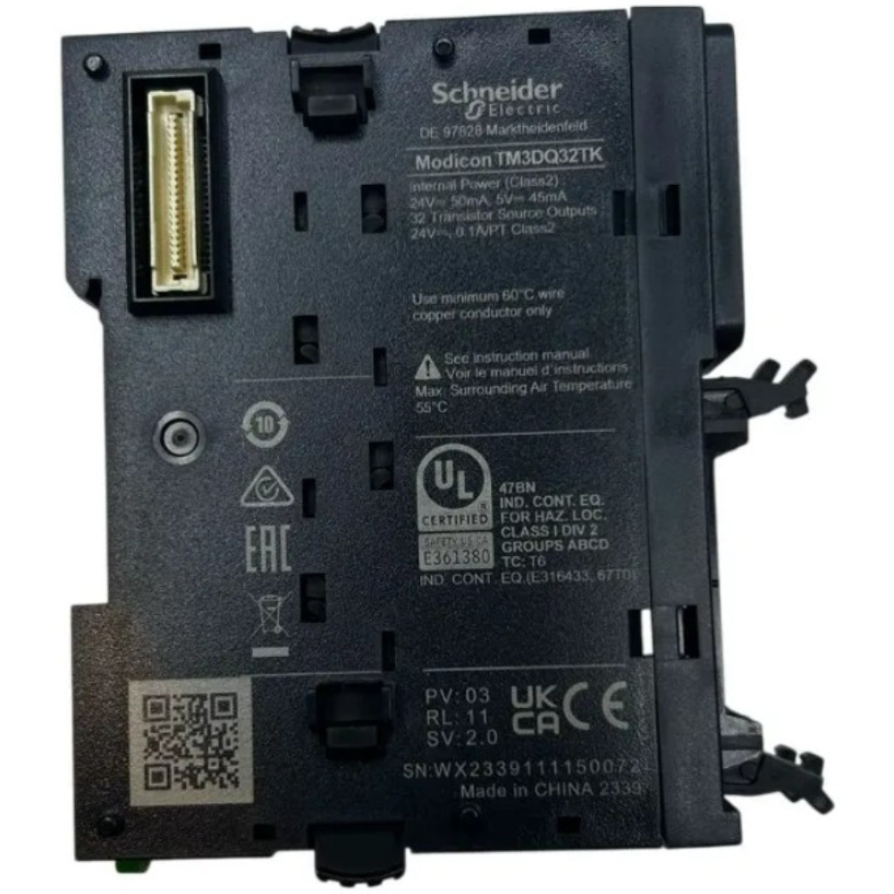 MÓDULO SAÍDA DIGITAL 32S TRANSISTOR SOURCE HE10 24VCC IP20 TM3DQ32TK SCHNEIDER automacao-modulo-TM3DQ32TK (3).png
