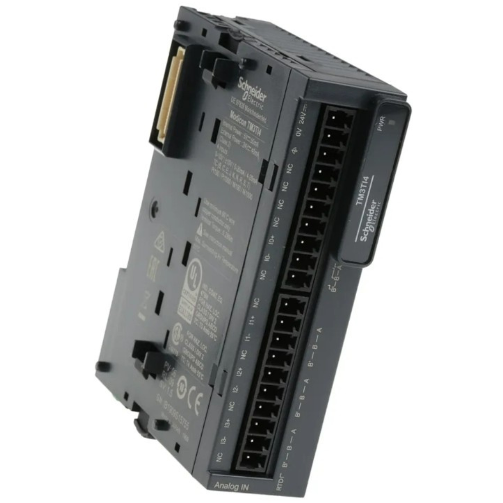 MÓDULO DE ENTRADA ANALÓGICA 4 CANAIS 16 BITS 24VCC PROTEÇÃO IP20 TM3TI4 SCHNEIDER automacao-modulo-TM3TI4 (2).png
