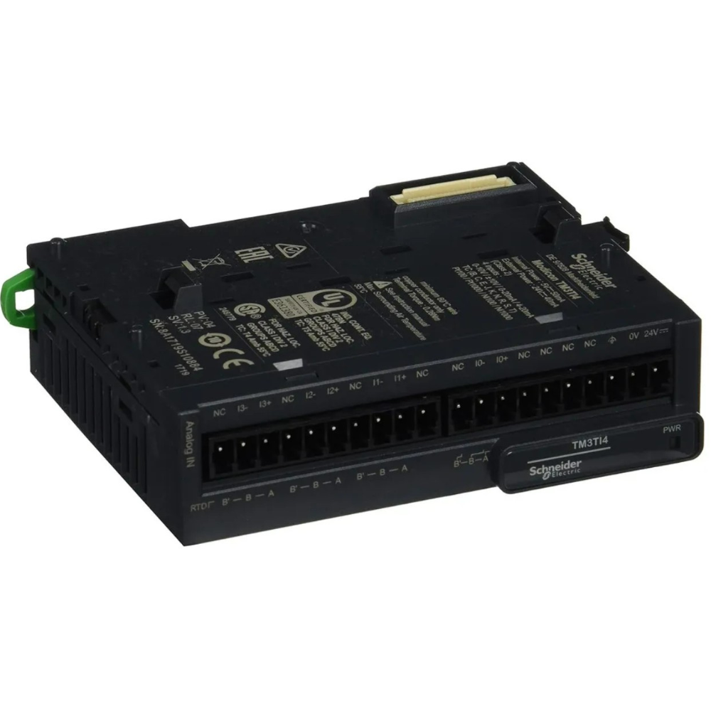 MÓDULO DE ENTRADA ANALÓGICA 4 CANAIS 16 BITS 24VCC PROTEÇÃO IP20 TM3TI4 SCHNEIDER automacao-modulo-TM3TI4 (3).png