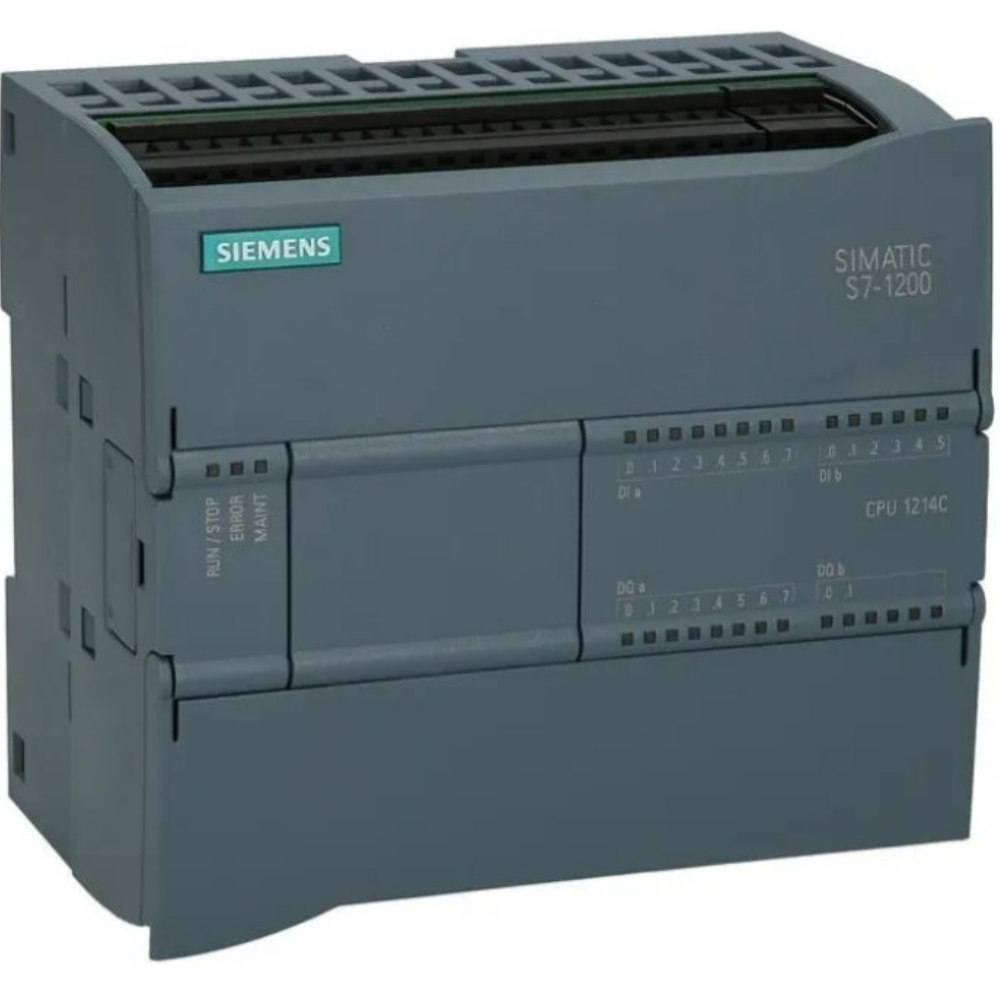 CPU COMPACTA DC/DC/DC 14DI 24V DC 10DO 24V DC 2AI 10V DC SIMATIC S7-1200 1214C 6ES72141AG400XB0 SIEMENS automacao-PLC-6ES72141AG400XB0 (2).png