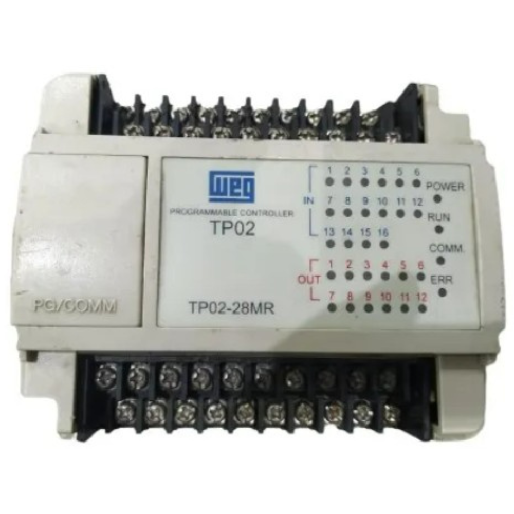 [Imagem CONTROLADOR LÓGICO PROGRAMÁVEL TP0228MR WEG]