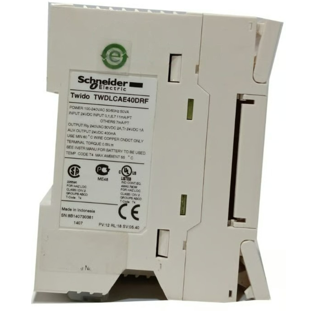 CONTROLADOR LÓGICO PROGRAMÁVEL 40E/S DIGITAL ETHERNET TWDLCA40DRF SCHNEIDER automacao-plc-TWDLCA40DRF (2).png