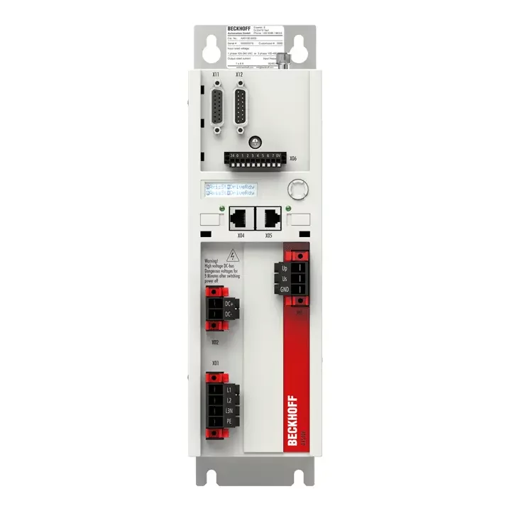 [Imagem SERVO DRIVE MONOFÁSICO 100/240V TRIFÁSICO 100/480V 3A AC 50/60HZ AX51030000 BECKHOFF]