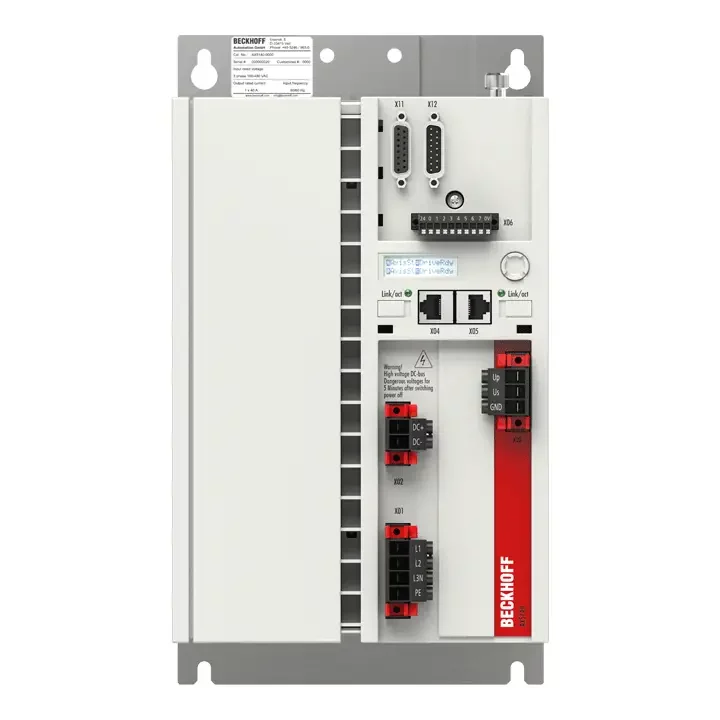 [Imagem SERVO DRIVE TRIFÁSICO 25A 100/480V AC 50/60HZ AX51180000 BECKHOFF]