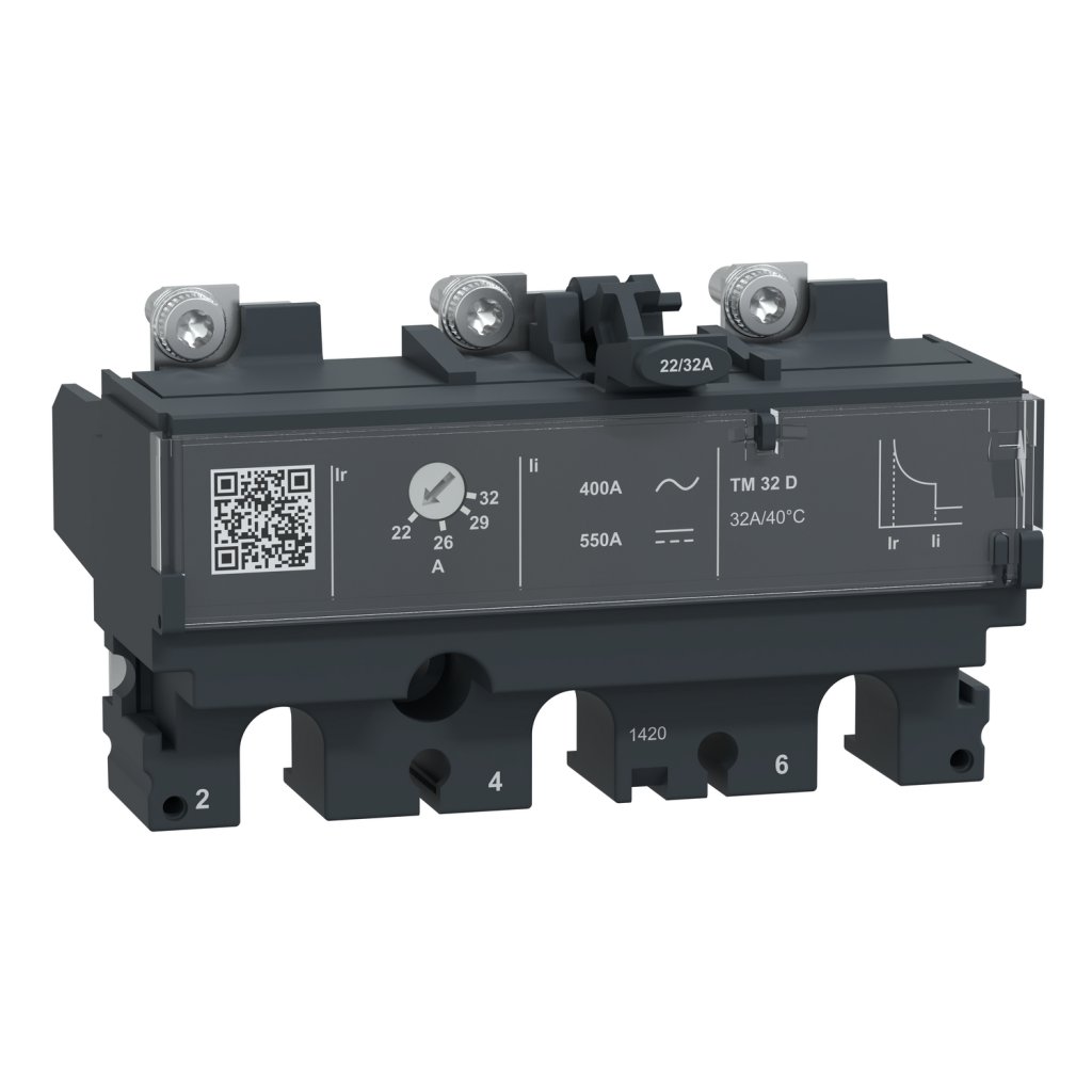 [Imagem DISPARADOR NSX100 TM32D TRIPOLAR C103TM032 SCHNEIDER]