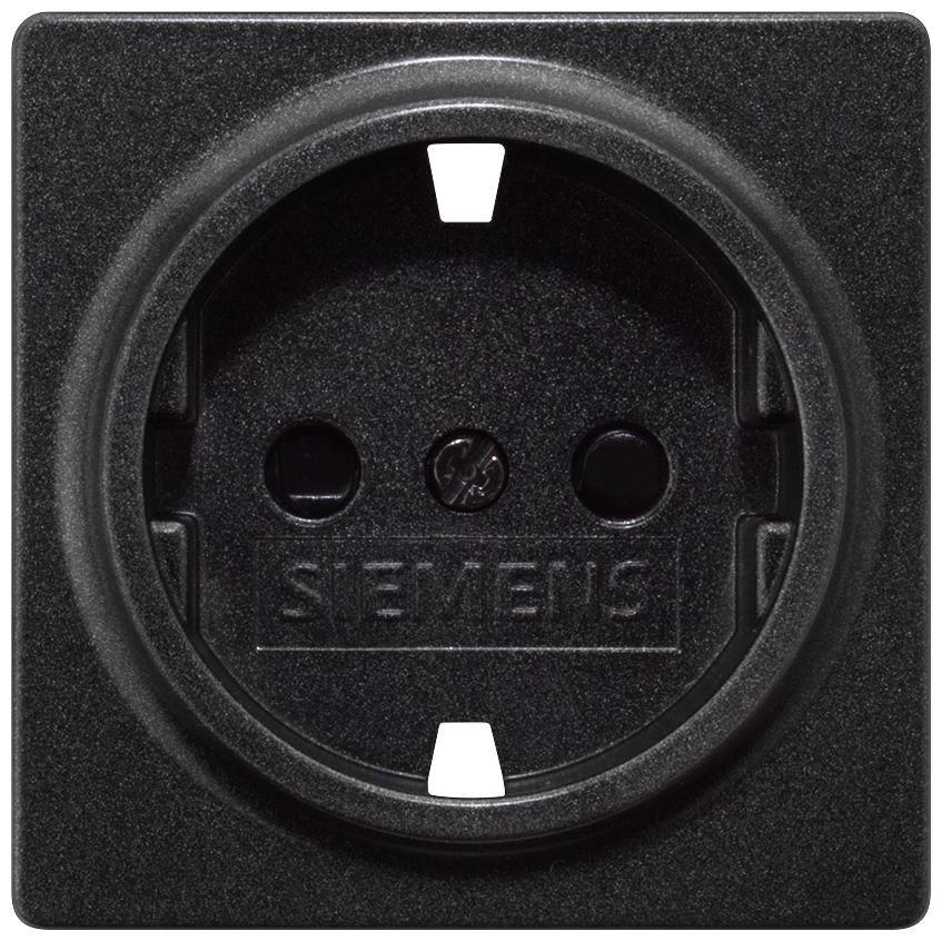 COBERTURA DA TOMADA SEM APLICAÇÃO CARBONO METÁLICO 5UH1203 SIEMENS