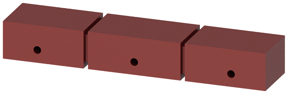 ISOLADOR DE APOIO PARA DIN 43673 CONEXÕES FRONTAIS TAMANHO 1 CONJUNTO PARA 3 3WA91110AN81 SIEMENS