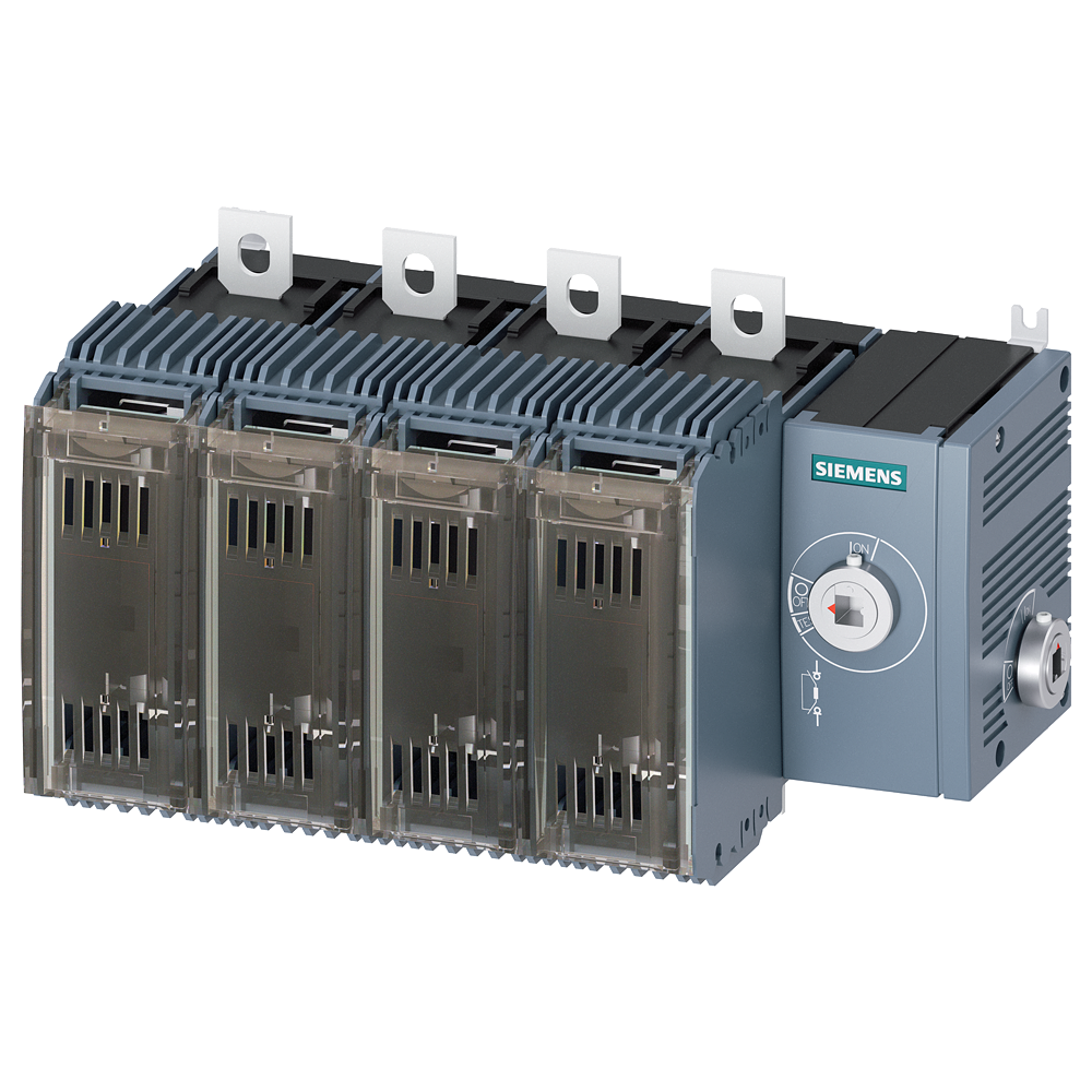 SECCIONADOR DE CORTE EM CARGA COM FUSÍVEL 125A TAM. 2 DE 4 POLOS PARA FUSÍV 3KF24124RF11 SIEMENS