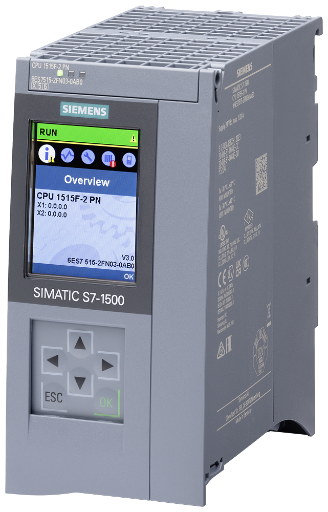 [Imagem do produto SIPLUS S7-1500 CPU 1516F-3 PN/DP -40 ... +70 °C COM REVESTIMENTO CONFORME  6AG25152FN034AB0 SIEMENS]